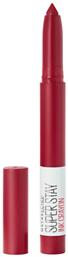 Maybelline Superstay Ink Crayon Long Lasting Pencil Κραγιόν Matte 1.5gr