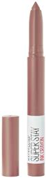 Maybelline Superstay Ink Crayon Long Lasting Pencil Κραγιόν Matte 1.5gr