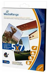 MediaRange Φωτογραφικό Χαρτί High Glossy 13x18 220gr/m² για Εκτυπωτές Inkjet 50 Φύλλα