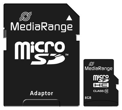 MediaRange microSDHC 8GB Class 10 High Speed από το Public