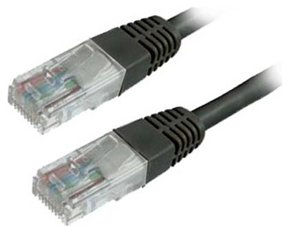 MediaRange U/UTP Cat.6 Καλώδιο Δικτύου Ethernet 1m Μαύρο