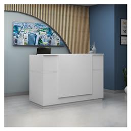 Megapap Επαγγελματικό Γραφείο Υποδοχής με Διαστάσεις Π180xΒ70xΥ110cm