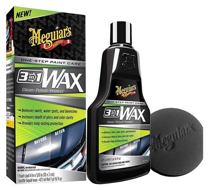 Meguiar's Αλοιφή Κερώματος για Αμάξωμα 3in1 Wax 473ml
