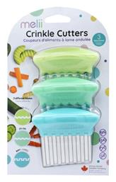 Melii Αξεσουάρ Φαγητού Μπλε από Πλαστικό 3τμχ