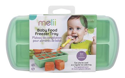 Melii Θήκη Τροφίμων Πράσινη από Σιλικόνη