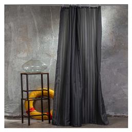 Melinen Jacquard Κουρτίνα Μπάνιου Υφασμάτινη 180x200 cm Anthracite από το Katoikein