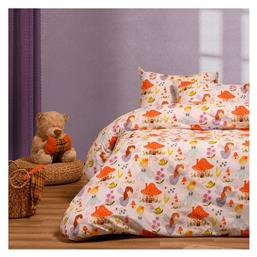 Melinen Σετ Σεντόνια Μονά Βαμβακερά Magic Peach 170x270cm 3τμχ