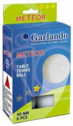 Meteor Garlando 05-432-008 Μπαλάκια Ping Pong 1 Star 6τμχ