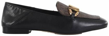 Michael Kors Izzy 40T1IZFP2L Γυναικεία Loafers σε Μαύρο Χρώμα