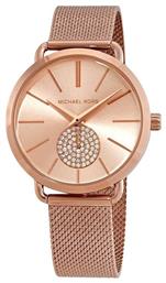 Michael Kors Portia Pave Ρολόι Μπαταρίας με Μεταλλικό Μπρασελέ