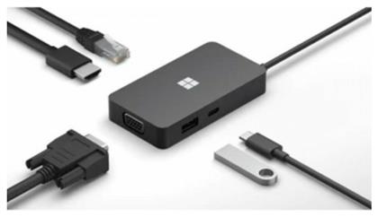 Microsoft Travel Hub USB-C Docking Station με HDMI PD Ethernet