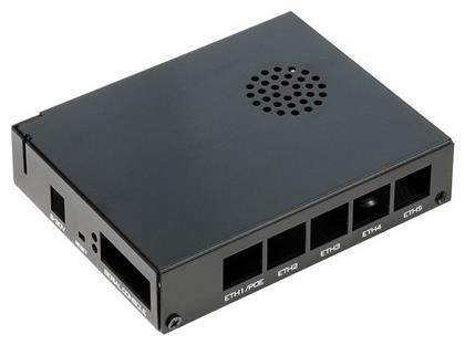 MikroTik CA150 Black Aluminium Indoor Case that Fits the RB450 and RB850 Series Devices