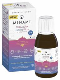 Minami Kids DHA+EPA Ιχθυέλαιο Κατάλληλο για Παιδιά 100ml Orange Berry