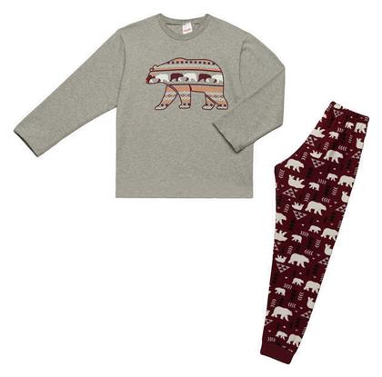 Minerva Παιδική Πιτζάμα Χειμωνιάτικη Bear