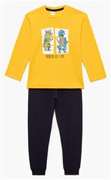 Minerva Παιδική Πιτζάμα Χειμωνιάτικη Cartoon Mix