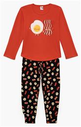 Minerva Παιδική Πιτζάμα Χειμωνιάτικη Egg