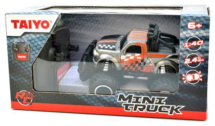 Mini Truck Off Roader Τηλεκατευθυνόμενο Αυτοκίνητο Gun Metal 1:40 από το Plus4u