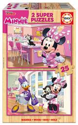 Minnie Happy Helpers Wood 2x25pcs (17625) Educa