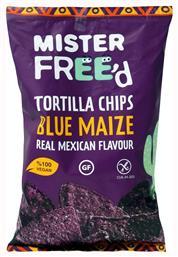 Mister Free'd Nachos με Γεύση Blue Maize Χωρίς Γλουτένη 135gr από το e-Fresh