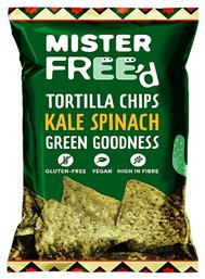 Mister Free'd Nachos με Γεύση Kale Spinach Χωρίς Γλουτένη 135gr