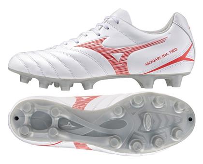 Mizuno Monarcida Neo Iii Select Md Χαμηλά Ποδοσφαιρικά Παπούτσια με Τάπες Λευκά