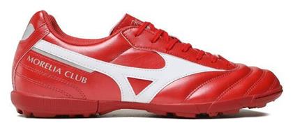 Mizuno Morelia II Club As Χαμηλά Ποδοσφαιρικά Παπούτσια με Σχάρα Κόκκινα