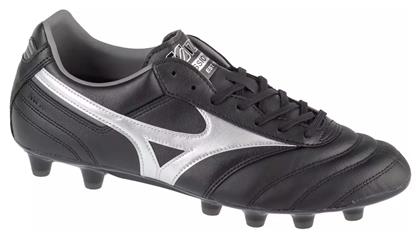 Mizuno Morelia Ii Pro FG Χαμηλά Ποδοσφαιρικά Παπούτσια με Τάπες Μαύρα