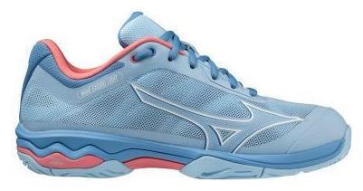 Mizuno Wave Exceed Light AC Γυναικεία Παπούτσια Τένις για Σκληρά Γήπεδα Μπλε