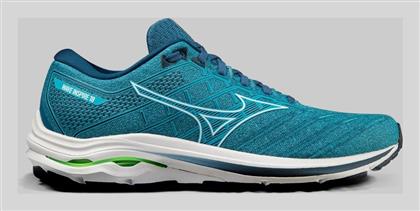 Mizuno Wave Inspire 18 Ανδρικά Αθλητικά Παπούτσια Running Πράσινα