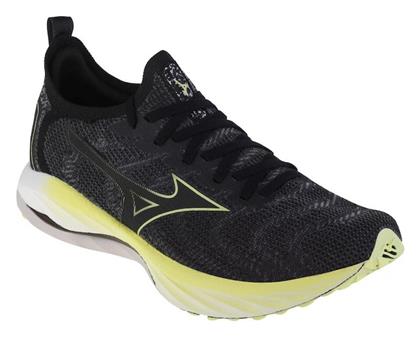 Mizuno Wave Neo Wind Ανδρικά Αθλητικά Παπούτσια Running Μαύρα από το MybrandShoes