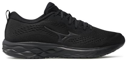 Mizuno Wave Revolt 2 Ανδρικά Αθλητικά Παπούτσια Running Μαύρα