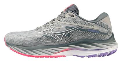 Mizuno Wave Rider 27 Γυναικεία Αθλητικά Παπούτσια Running Γκρι από το MybrandShoes