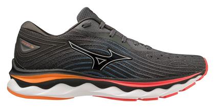 Mizuno Wave Sky 6 Ανδρικά Αθλητικά Παπούτσια Running Γκρι από το MybrandShoes