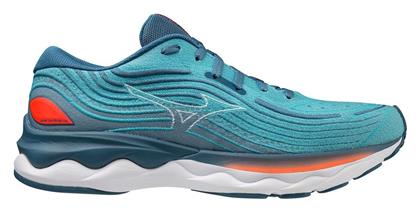 Mizuno Wave Skyrise 4 Ανδρικά Αθλητικά Παπούτσια Running Μπλε