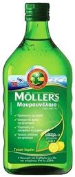 Moller's Cod Liver Oil Μουρουνέλαιο Κατάλληλο για Παιδιά 250ml Λεμόνι