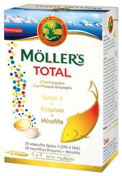 Moller's Total Ιχθυέλαιο 28 ταμπλέτες 28 κάψουλες