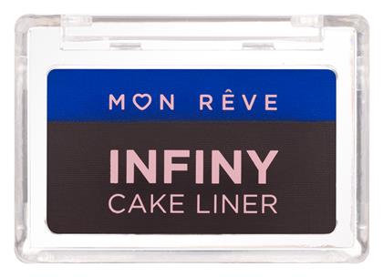 Mon Reve Infiny Πινέλο Eye Liner 03 Brown & Royal Blue 3gr