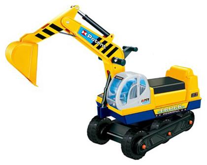 Moni Excavator 138 Περπατούρα Ride On Αυτοκινητάκι για 36+ Μηνών