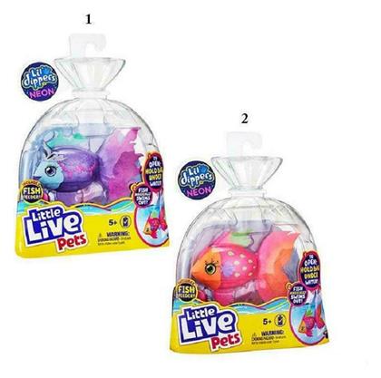 Moose Toys Παιχνίδι Μινιατούρα Little Live Pets Ψαράκι Aquaritos για 5+ Ετών 10εκ. (Διάφορα Σχέδια) 1τμχ