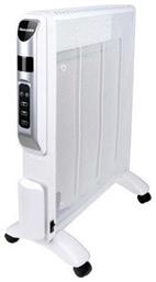 Morris MMH-20035 Θερμοπομπός Δαπέδου 2500W Mica με Ηλεκτρονικό Θερμοστάτη 66.5x64.5cm Λευκός