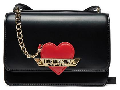 Moschino Γυναικεία Τσάντα Χιαστί Μαύρη