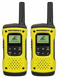 Motorola Talkabout T92 H2o Ασύρματος Πομποδέκτης PMR 0.5W με Μονόχρωμη Οθόνη Σετ 2τμχ Σε Χρώμα