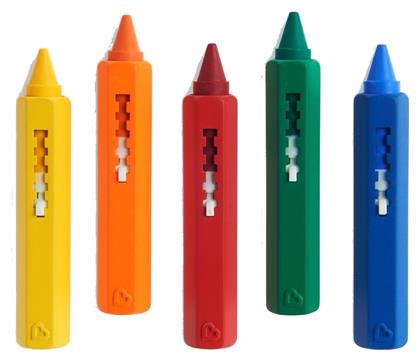 Munchkin Bath Time Crayons Μαρκαδόροι Μπάνιου για 36+ Μηνών 5τμχ από το Pharm24