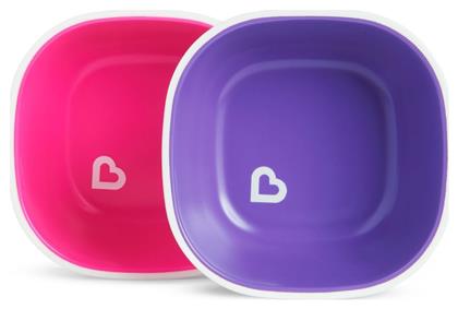 Munchkin Παιδικό Μπωλ Φαγητού από Σιλικόνη Splash 2τμχ Πολύχρωμο