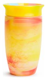 Munchkin Παιδικό Ποτηράκι Miracle® 360° Sippy Cup από Πλαστικό Πορτοκαλί Tropical Swirl 296ml για 12m+