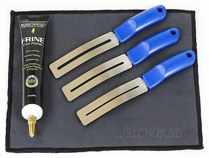 MusicNomad Frine Fret Polishing Kit 5 pc