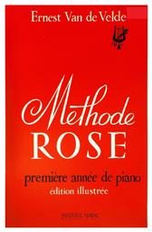 Nakas Van de Velde Ernest-Methode Rose Παρτιτούρα για Πιάνο από το Filinda