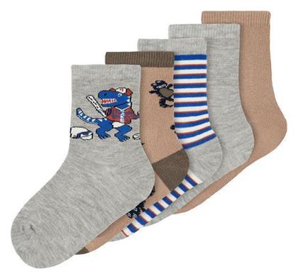 Name It Παιδικές Κάλτσες Μακριές Πολύχρωμες 5 Ζευγάρια