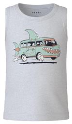 Name It Παιδική Μπλούζα Αμάνικη Γκρι Μελανζέ Shark-bus