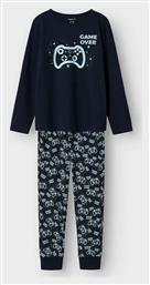 Name It Παιδική Πιτζάμα Χειμωνιάτικη Βαμβακερή Game